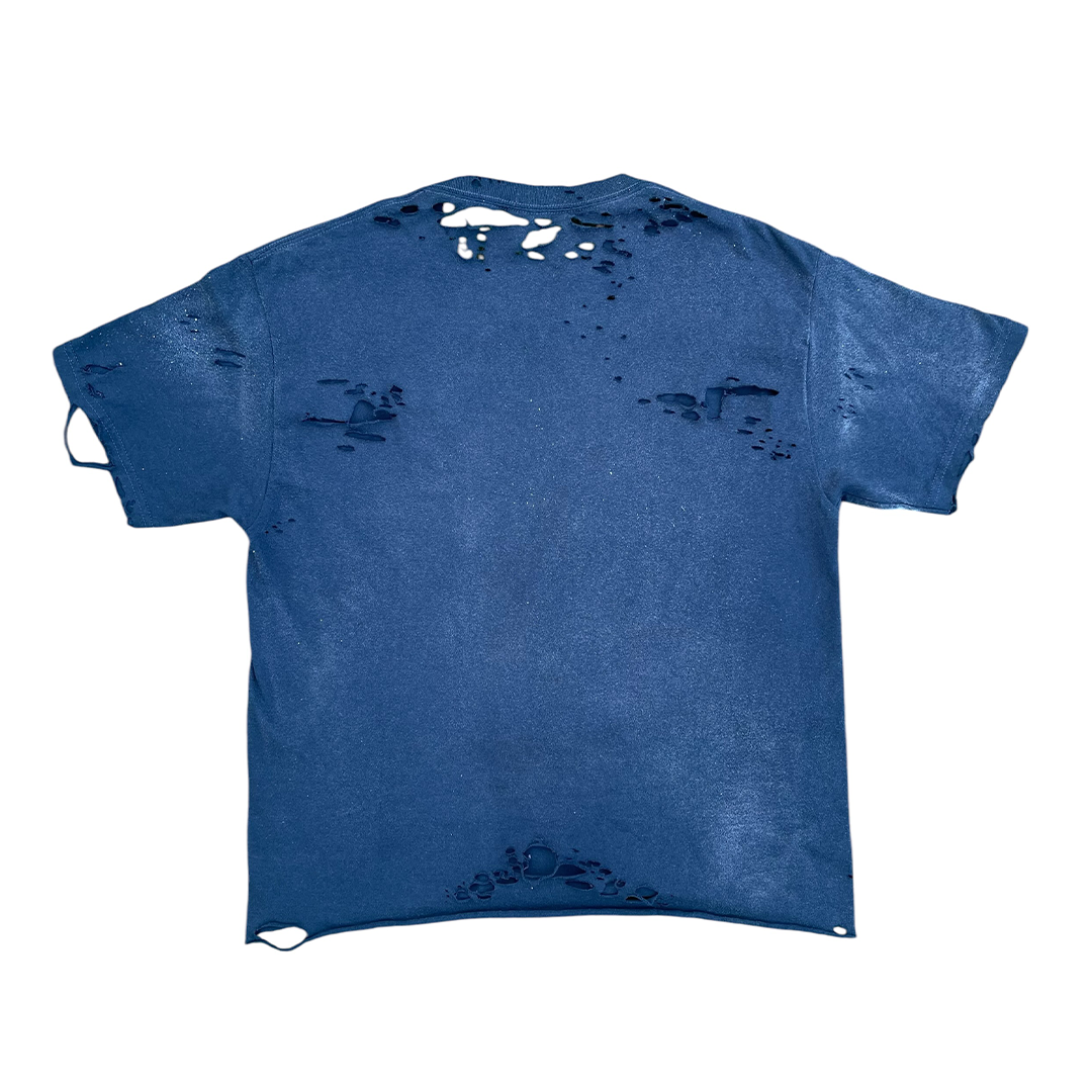 DISTRESSED GHOST POCKET TSHIRT