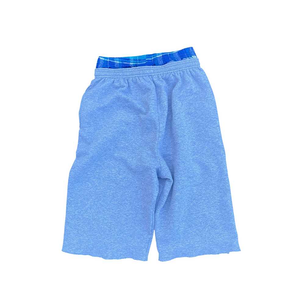 "FREEDOM" DISTRESSED SURFER SHORTS